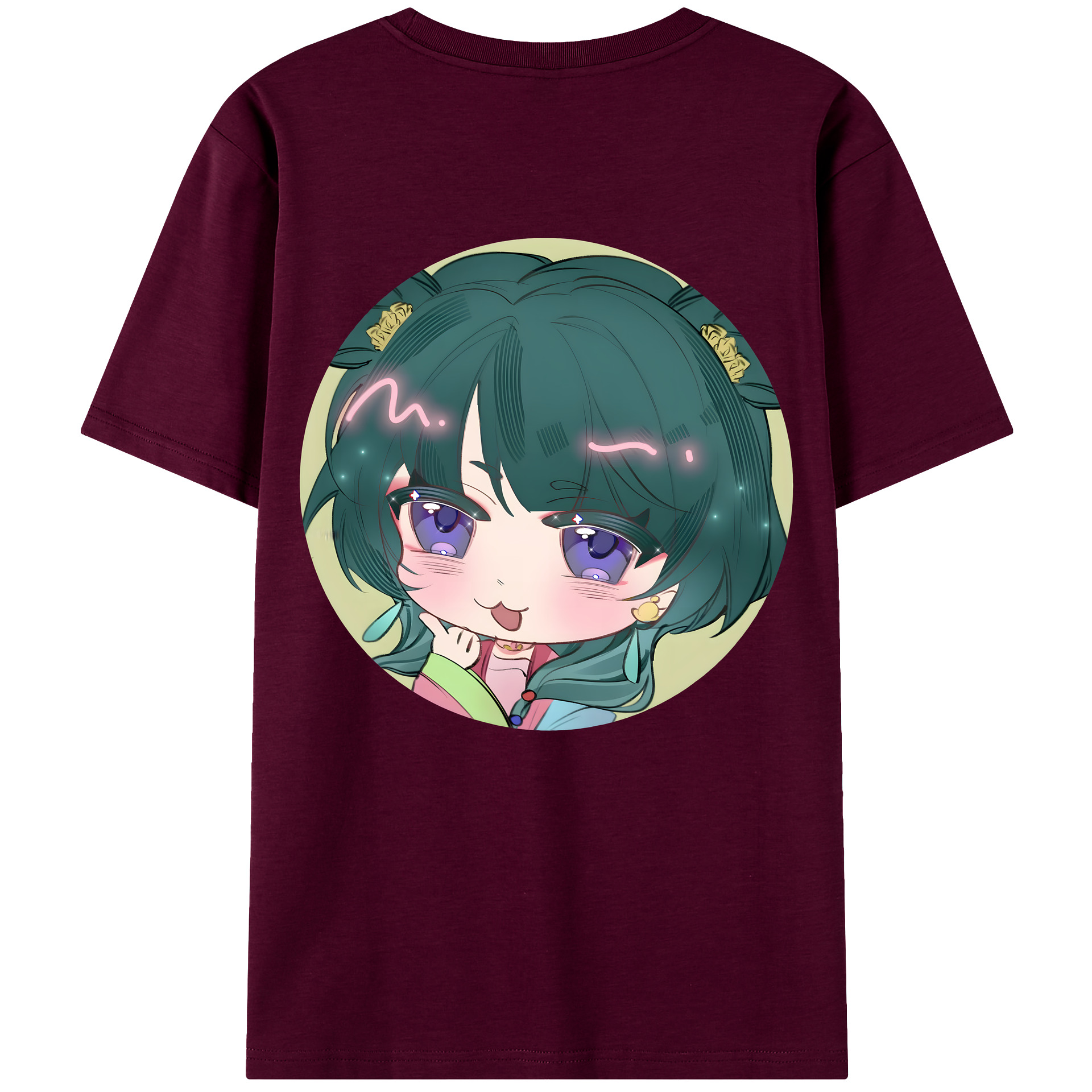 （画像用） 薬屋のひとりごと The Apothecary Diaries レディース半袖Tシャツ(バックプリント)